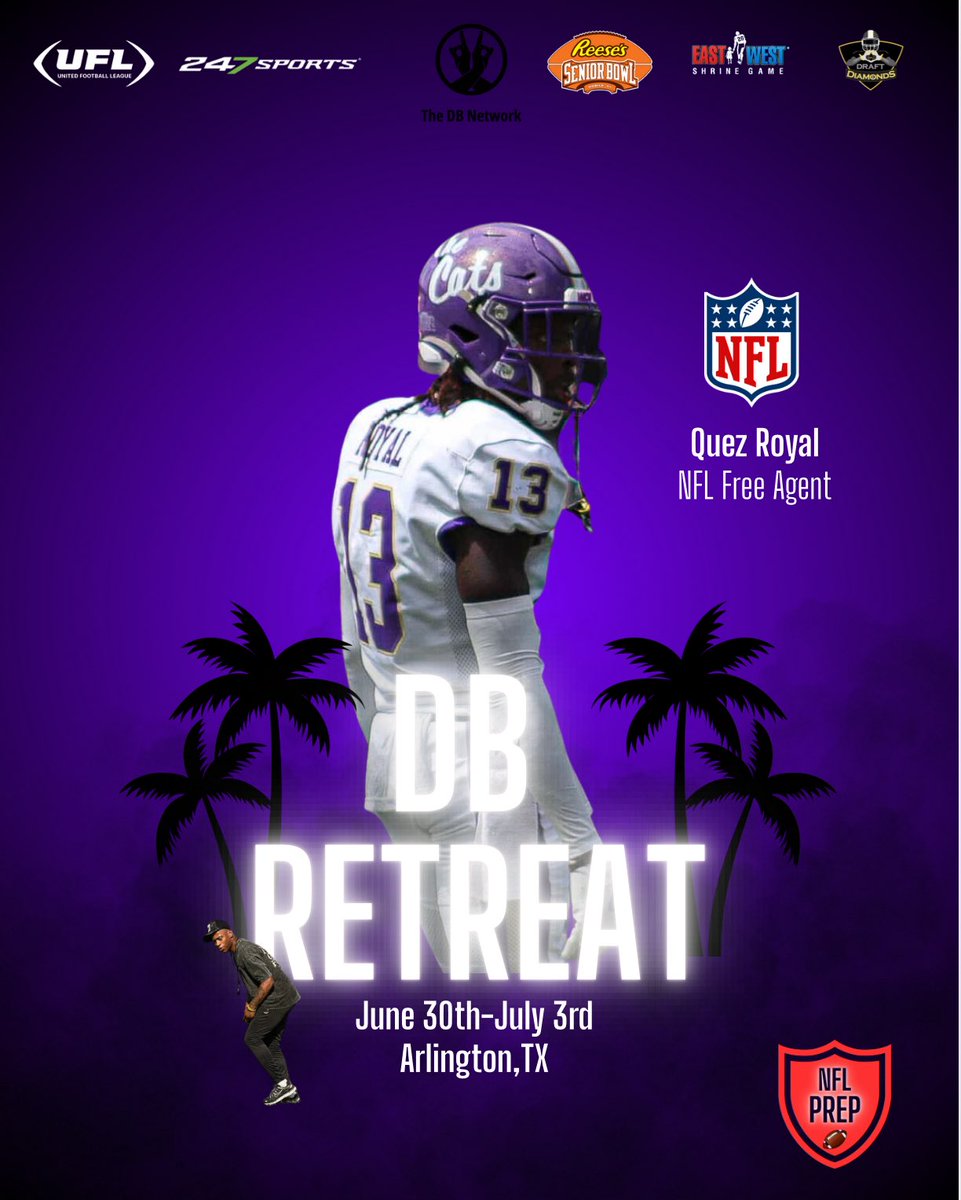 malikboynton2's tweet photo. New additions 🔥
🔗: https://t.co/tI1Xlbs87Y
#DBRetreat #NFLDraftPrep https://t.co/ynOkJYSIDP