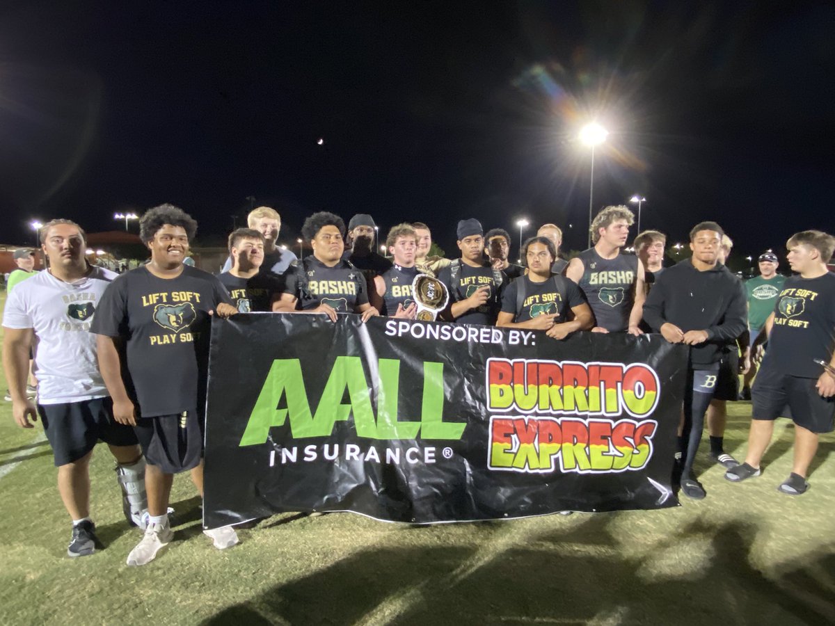 Congratulations to the Basha Bears - WINNERS of the Big Man Challenge for Flight Club ‘25!