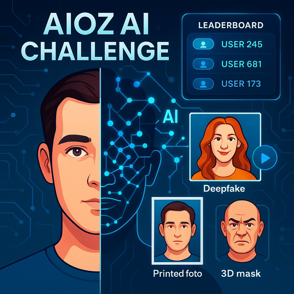 Bitcoin lady (@bitcoinladytu) on Twitter photo I'm follow-up closely with <a href="/AIOZNetwork/">AIOZ Network</a>'s new AI Challenge, and it's a big deal.
This isn't just a simple contest; it focuses on detecting fake faces in various forms, like photos and videos.
x.com/AIOZNetwork/st…
🧵👇 I'm follow-up closely with <a href="/AIOZNetwork/">AIOZ Network</a>'s new AI Challenge, and it's a big deal.
This isn't just a simple contest; it focuses on detecting fake faces in various forms, like photos and videos.
x.com/AIOZNetwork/st…
🧵👇