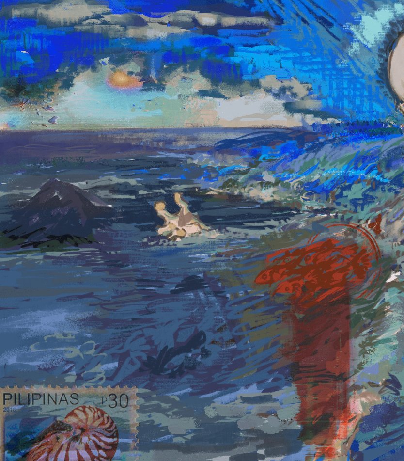 💀 SKELE 💀 🟦☁️ (@acmeearts) on Twitter photo painting comm for <a href="/HakitaDev/">Public Hakita Is a Good Idea</a> !! ; Bull of Heaven - 029 - "Lions On A Banner" painting comm for <a href="/HakitaDev/">Public Hakita Is a Good Idea</a> !! ; Bull of Heaven - 029 - "Lions On A Banner"