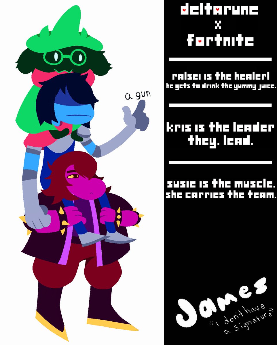 DoesntStream's tweet photo. Deltarune x Fortnite Collab Fan Ideas: https://t.co/hauXb9BwvQ