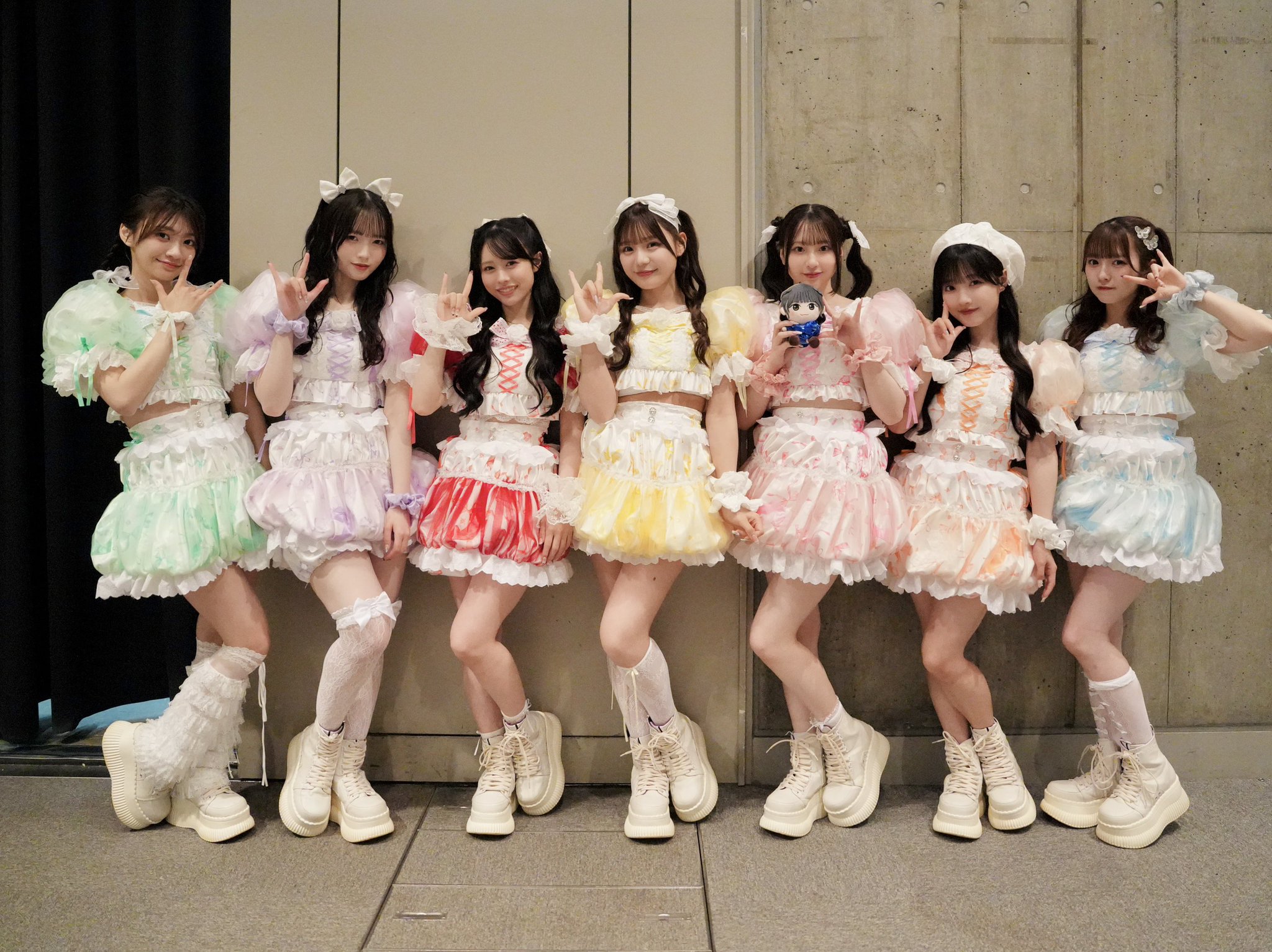 きゅーすと CUTIE STREET 川本笑瑠 チェキ 北海道 マカロン衣装 きゅーすと CUTIE STREET 川本笑瑠 チェキ 北海道 マカロン衣装