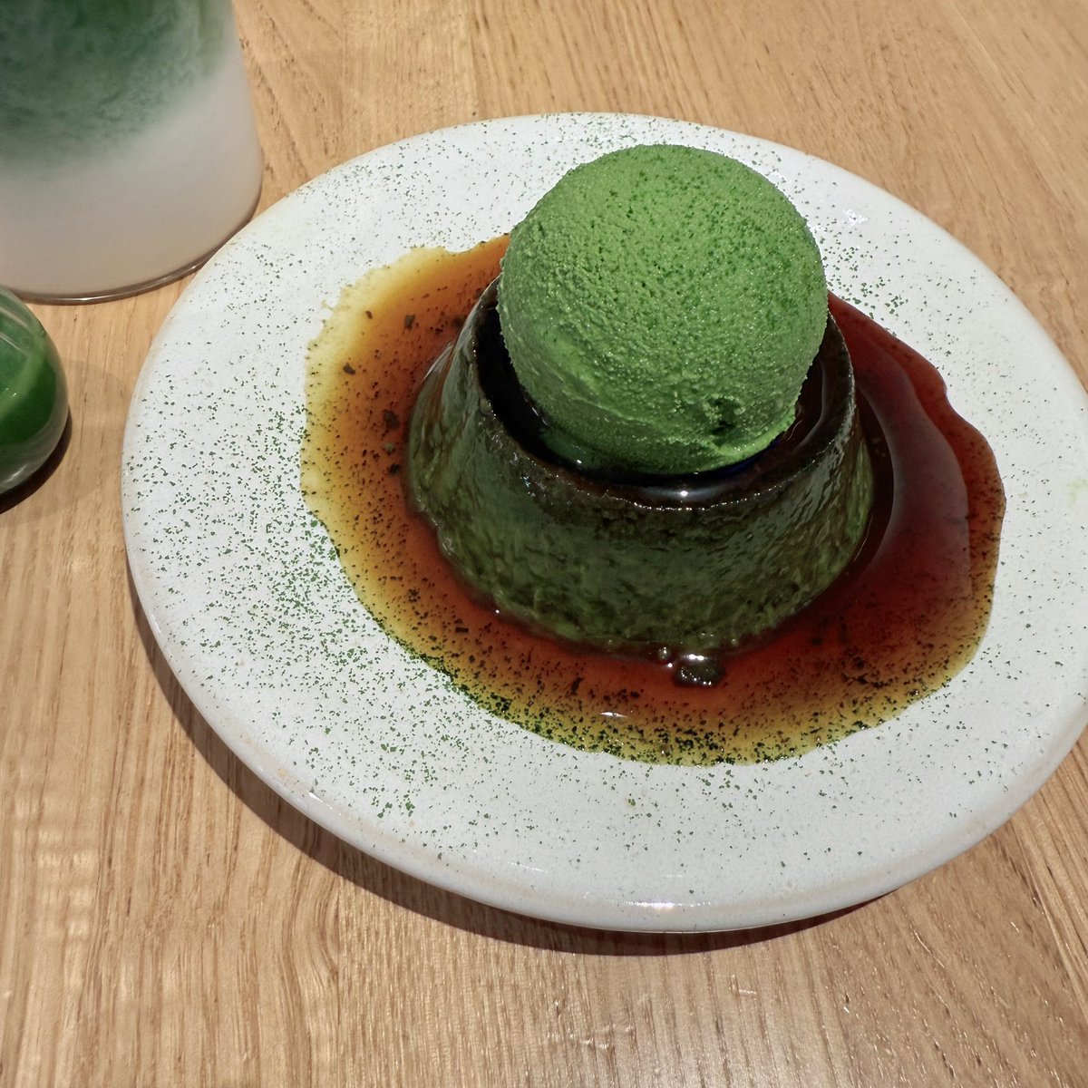 抹茶プリンうますぎ