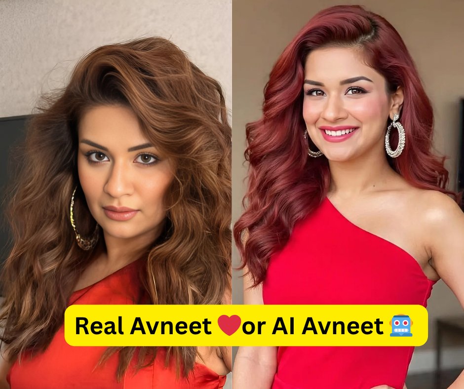 BollyCritBuzz's tweet image. AI Avneet 🤖 or Real Avneet ❤️ — which one’s stealing your heart today? 😍👇
#AvneetKaur #FanPoll