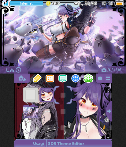 VIL2007GH's tweet image. New Nintendo 3DS wallpapers fresh out of the oven, from vtubers @Coventryy_ , @Demythical , @cherriglitch and @SAR0CKX .
#sketchentryy #cumentryy #Demyart #CherriPixels
Links:
themeplaza.art/item/110139
themeplaza.art/item/110140
themeplaza.art/item/110141
themeplaza.art/item/110142