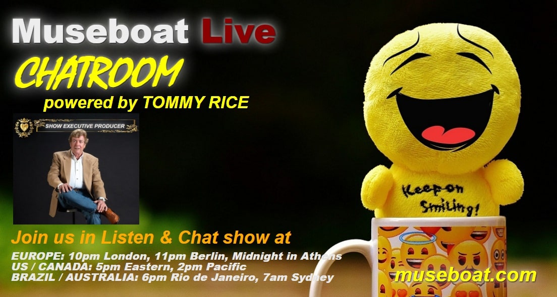 Museboat Live Channel (@museboatlive) on Twitter photo #RT TJ´s Muse Bridge show at museboat.com today, June 29th is with <a href="/HarlanOgus/">Harlan Ogus</a> <a href="/ulganima1984/">Igor Lisul</a> <a href="/mirahj2/">Michael Little</a> <a href="/RowbottomA97298/">Amy Rowbottom 🎙️</a> <a href="/CffordFord/">Clark Ford</a> <a href="/HeidiMMantere/">𝐻𝑒𝑖𝑑𝑖 𝑀 𝑀𝑎𝑛𝑡𝑒𝑟𝑒 𝐻𝑖𝑔ℎ-𝐷</a> <a href="/ChuckWChapman/">Chuck W Chapman</a> Join us at 10pm London~5pm New York~2pm Las Vegas~6pm Rio de Janeiro~7am Sydney <a href="/ArtistRTweeters/">Artist RTs</a> #RT TJ´s Muse Bridge show at museboat.com today, June 29th is with <a href="/HarlanOgus/">Harlan Ogus</a> <a href="/ulganima1984/">Igor Lisul</a> <a href="/mirahj2/">Michael Little</a> <a href="/RowbottomA97298/">Amy Rowbottom 🎙️</a> <a href="/CffordFord/">Clark Ford</a> <a href="/HeidiMMantere/">𝐻𝑒𝑖𝑑𝑖 𝑀 𝑀𝑎𝑛𝑡𝑒𝑟𝑒 𝐻𝑖𝑔ℎ-𝐷</a> <a href="/ChuckWChapman/">Chuck W Chapman</a> Join us at 10pm London~5pm New York~2pm Las Vegas~6pm Rio de Janeiro~7am Sydney <a href="/ArtistRTweeters/">Artist RTs</a>