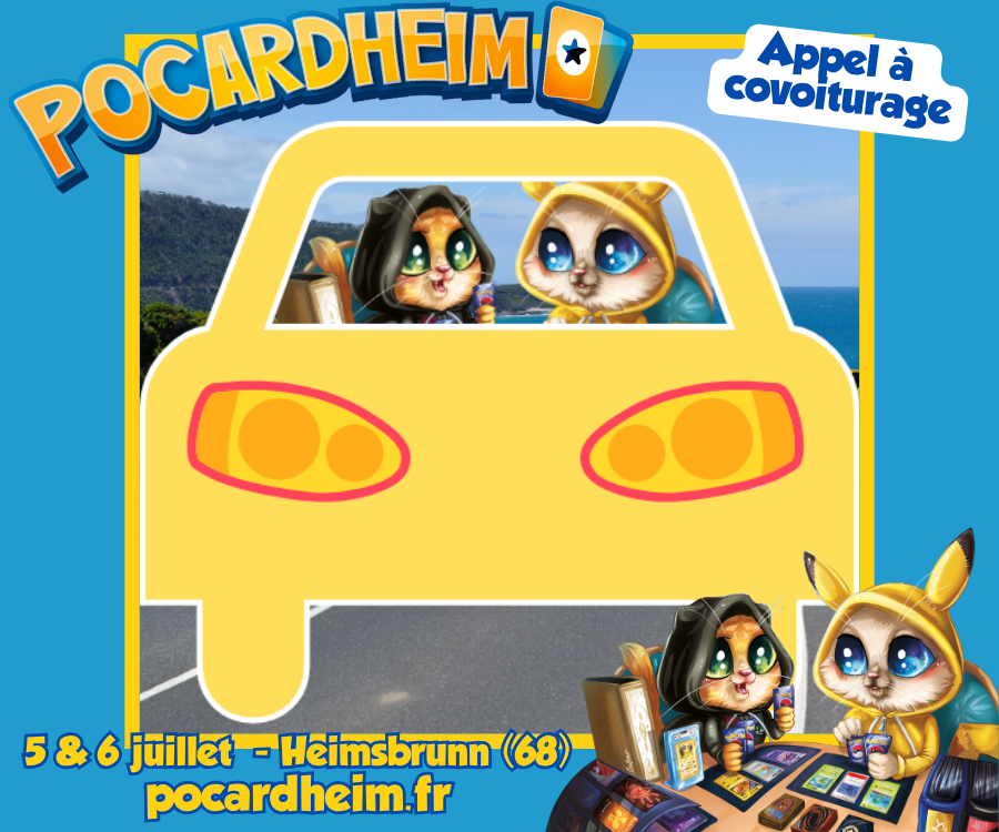 🚘Appel à covoiturage🚗

Vous êtes nombreux à vouloir venir au Festival Pocardheim mais n'avez pas de véhicules ou au contraire avez de la place pour amener des gens avec vous en toute convivialité. Alors RT pour vous organiser entre vous !