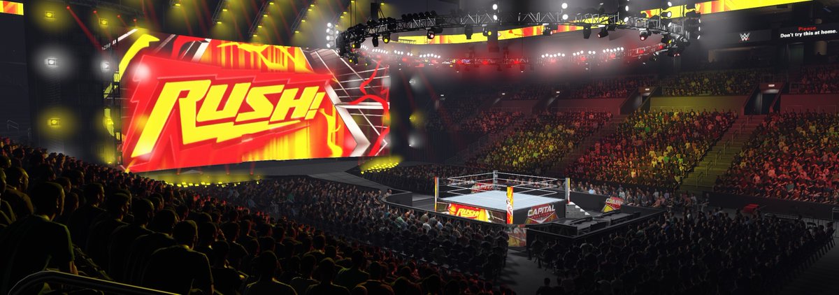 As part of our CAPITAL Wrestling Liverstream reveal, we showed off our new Show Arenas for RUSH! and CrossFire tonight with real working custom tron videos.

We also revealed the Show Intro videos as well!

We will be posting a recap video on Youtube with all the reveals!