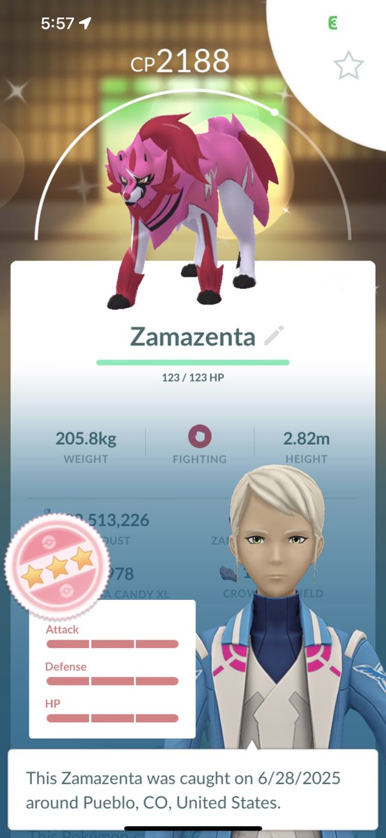 Shundo Zamazenta!!! Let’s GOOOOO!!!

#PokemonGO #ShinyZamazenta #ShinyHunt #LetsGO