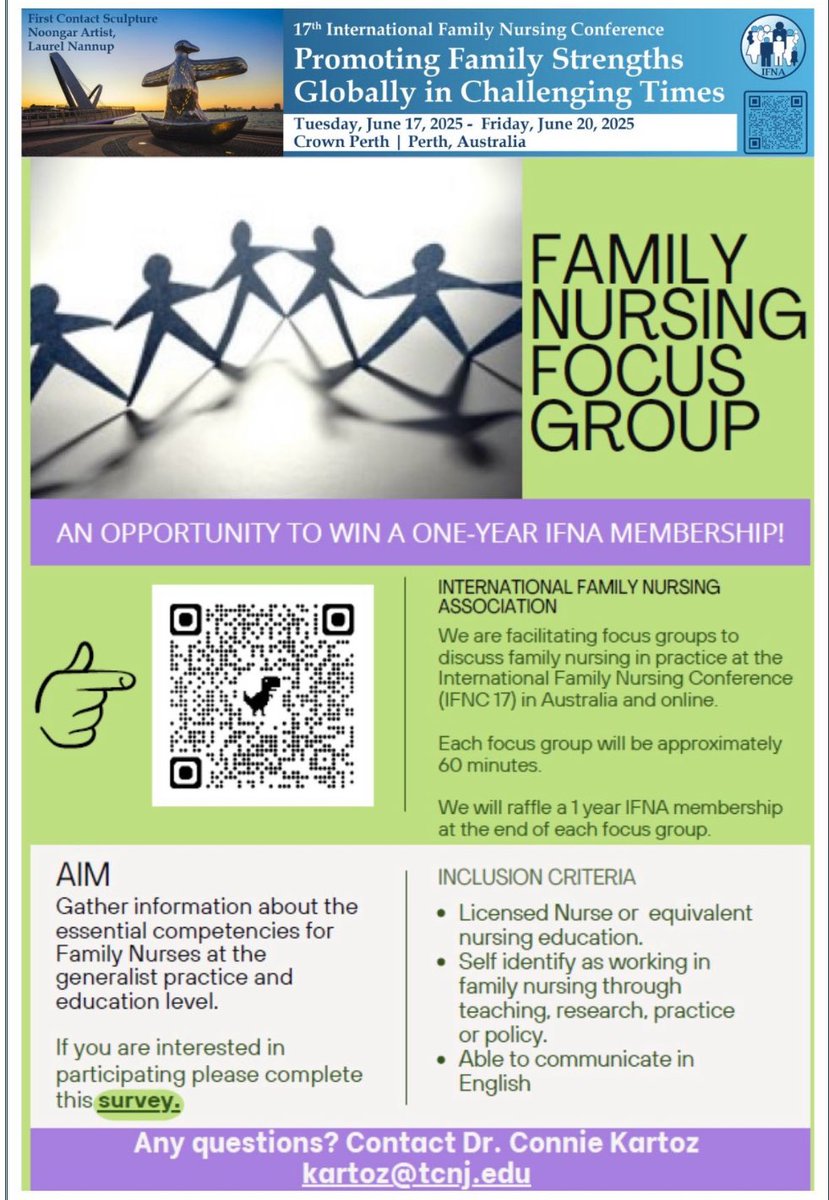 IFNAorg's tweet photo. Check out this opportunity from the International Family Nursing Association 👇🏻
#IFNA #nursing #famly @JoelAndersonPhD @janicembell @Junko_H @jbmlmiranda @AprilKapu @TeresaG_Aleman @NurseNatalie27 @makoto_tsukuda @kponyo2 @IFNAAusNZ @IFNAUKIreland @maritakeyumi https://t.co/flEwo86OaI