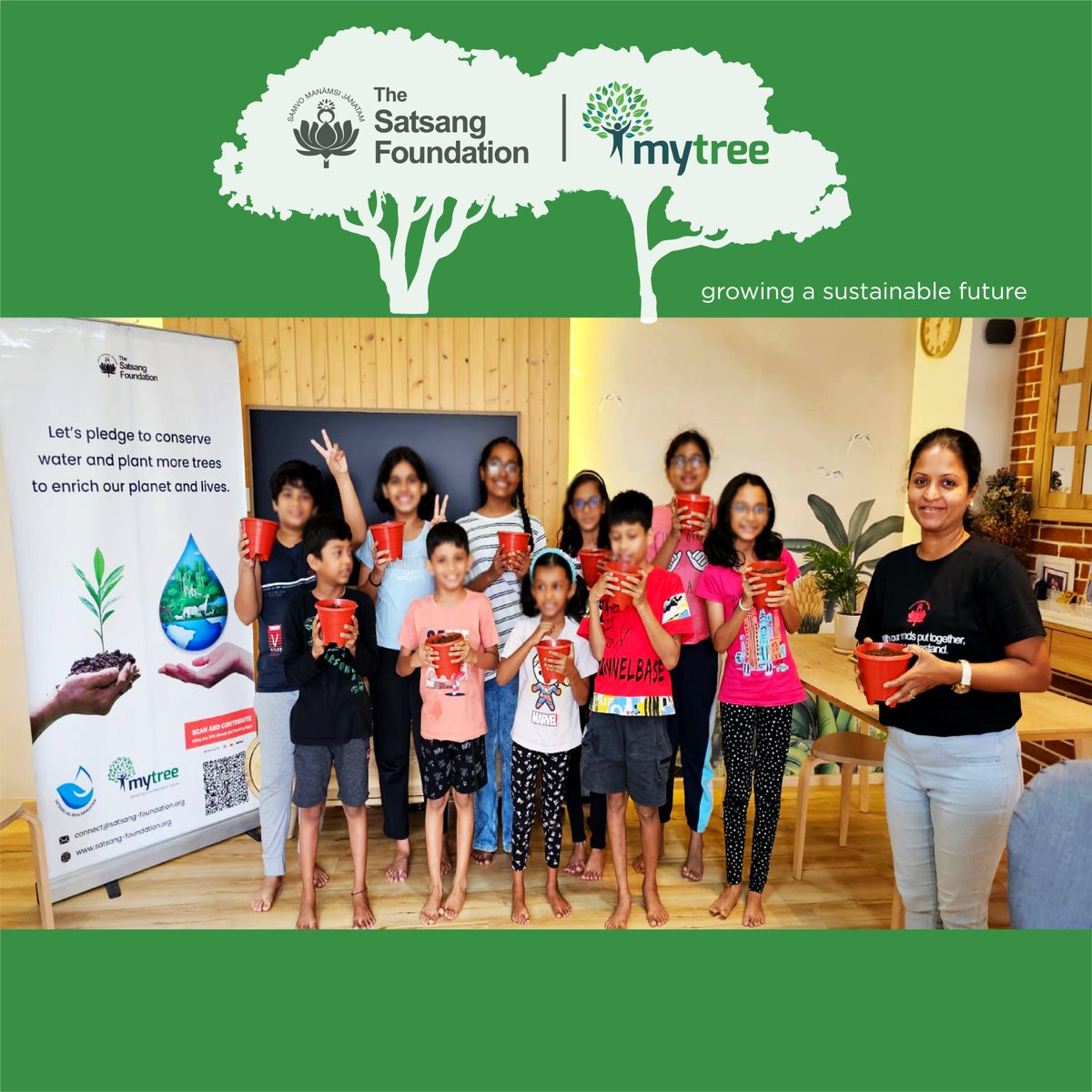 SatsangTweets's tweet photo. 2/2
To support the #MyTreeAcademy & the #Environment initiatives of #TheSatsangFoundation, please contribute at https://t.co/lIdwEAqMNt.
To join our volunteers or know more, write to connect@satsang-foundation.org.
#MyTree #TreePantation #Sustainability https://t.co/YvsiNR8yN7