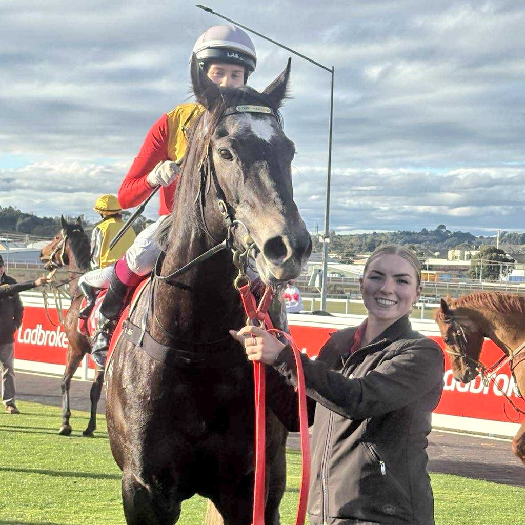 Trinder Racing (@trinderadam) on Twitter photo An all the way win for Thoros Of Myr (4g Frosted x Arachne) in today's 1150m BM68 in Devonport!
Congrats to connections on Frosty's 4th win in 13 starts with his career earnings now over $90k! Thanks <a href="/Ericabyrne_1/">Erica Byrne burke</a>! #TrinderRacing #Frosty An all the way win for Thoros Of Myr (4g Frosted x Arachne) in today's 1150m BM68 in Devonport!
Congrats to connections on Frosty's 4th win in 13 starts with his career earnings now over $90k! Thanks <a href="/Ericabyrne_1/">Erica Byrne burke</a>! #TrinderRacing #Frosty