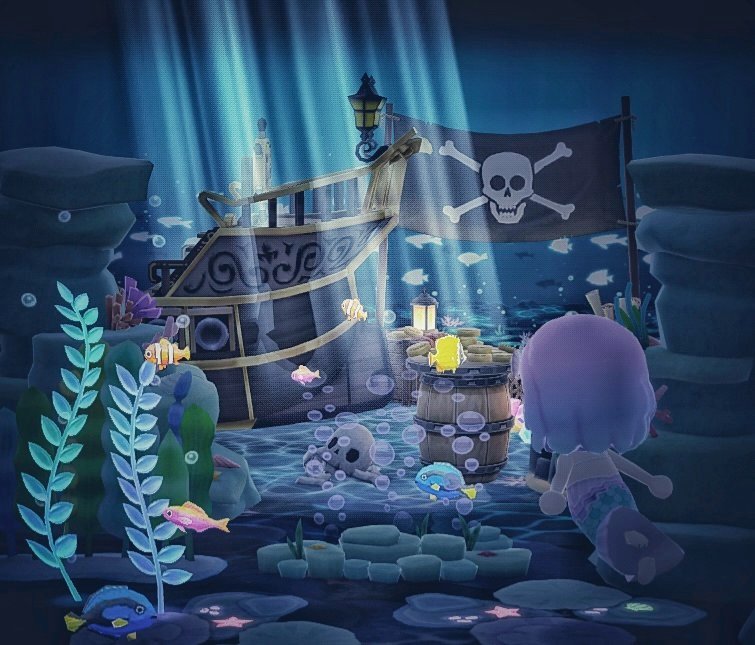 tsumupoke's tweet photo. 🧜‍♀️🏴‍☠️
#ポケ森   #ポケ森レイアウト #ポケットキャンプコンプリート  #PocketCampComplete https://t.co/D66fl5cbR2