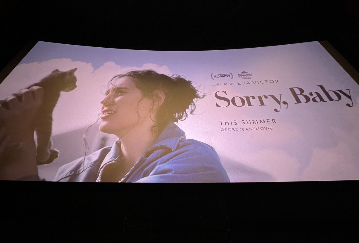 chriskpickens's tweet image. Sorry, Baby (2025)
Starring Eva Victor & Naomi Ackie
Written and Directed by Eva Victor
Incredible directorial debut. Eva showcases a masterful control of tone confidence in their filmmaking. Beautiful work from everyone here
