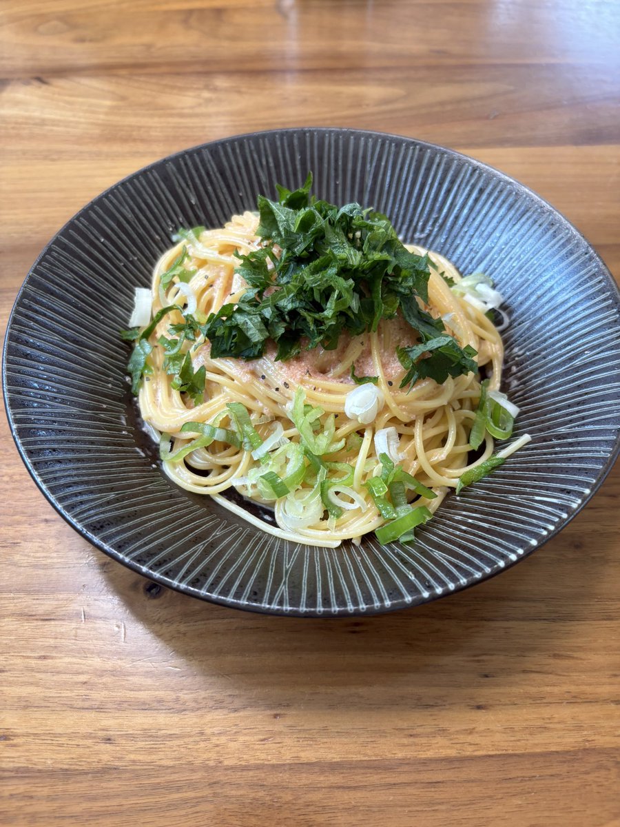 Bamotida's tweet photo. めんたいパスタ作った
めっちゃ美味しかった https://t.co/oLP3sE1vxM