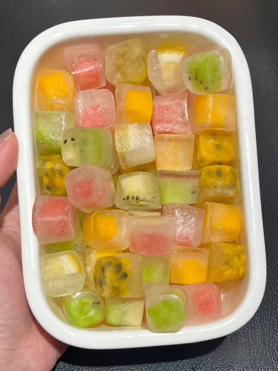 自制夏日冰格，点个赞吧