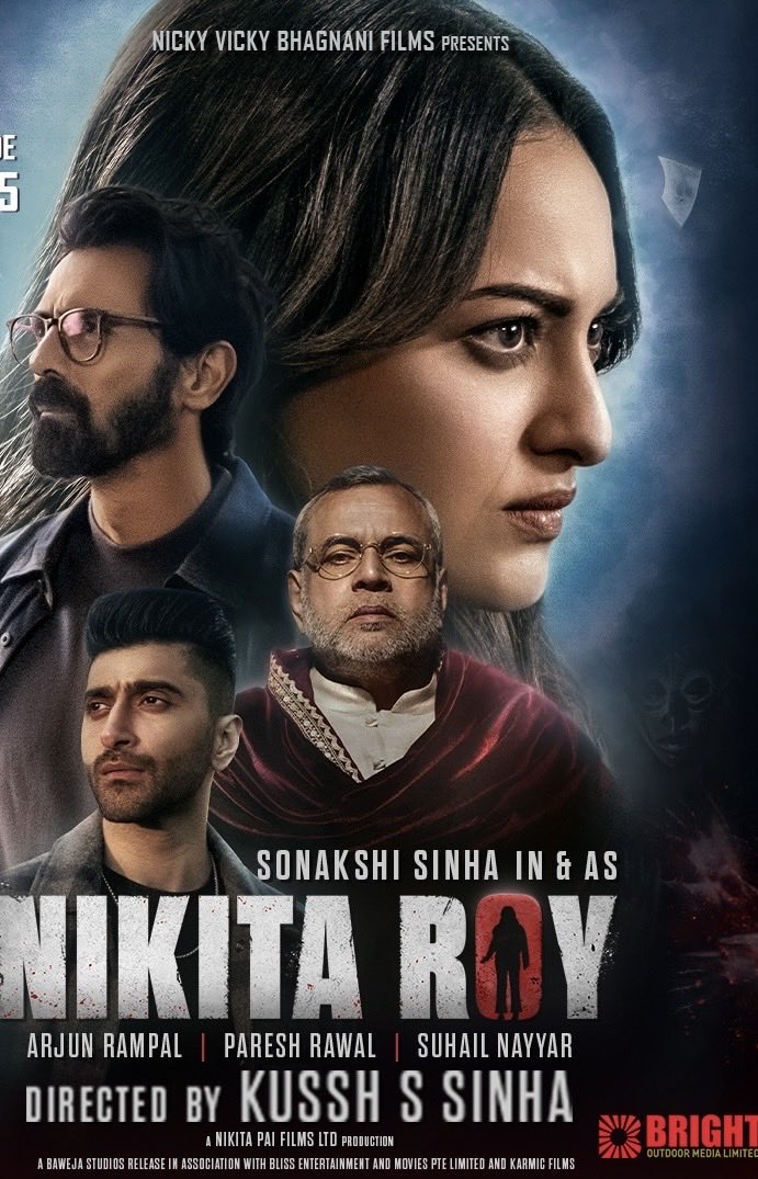 NIKITA ROY - a film I m eagerly waiting to watch as it’s directed by debut director- KUSSH SINHA - talented son of shatrughan sinha with I directed my debut film KALICHARAN in 1975. 😆