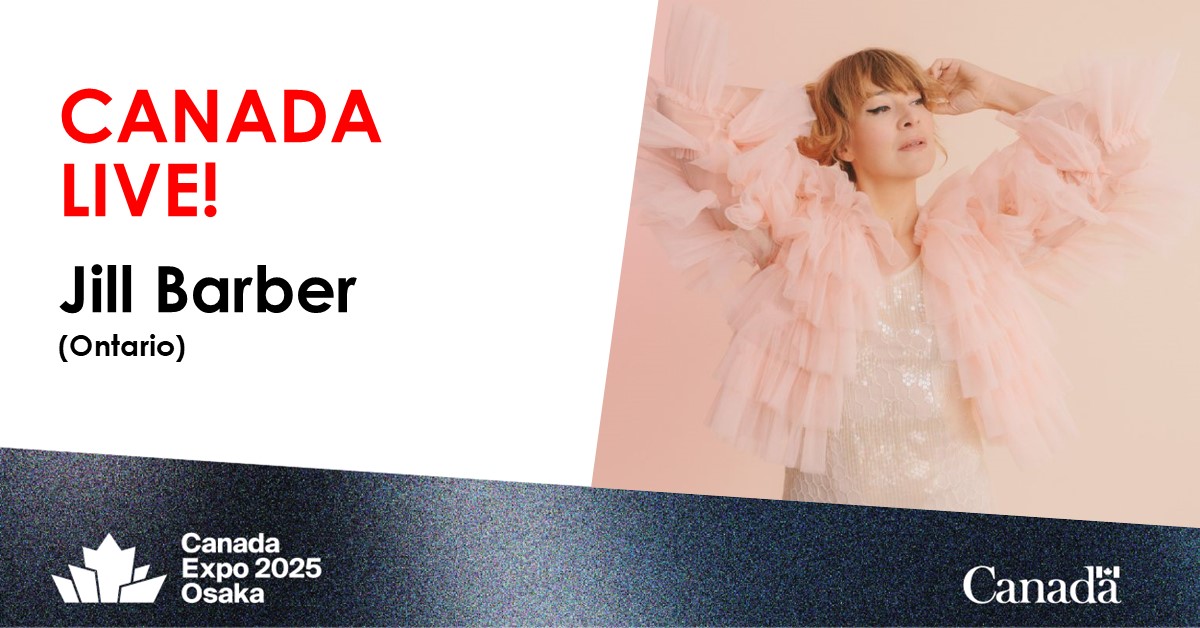 Feature artist at CANADA LIVE!

Jill Barber (Ontario)

June 26, 19:30 | Pop-up Stage North

June 28, 19:00 | #CanadaPavilion

June 30, 13:30 | Pop-up Stage South

July 1, 12:00 | #CanadaPavilion

July 1, 19:00 | #CanadaPavilion

canadaexpo2025.ca/en-ca/programm…
