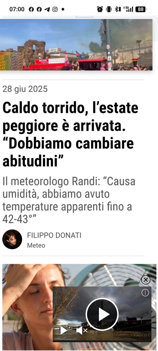 scorpione197's tweet image. L&apos;ESTATE PIÚ CALDA DI SEMPRE...

Sono andata indietro nel tempo fino al 2009, cercando semplicemente &quot; l&apos;estate più calda di sempre&quot;, modificando semplicemente l&apos;anno. 

Fate le vostre valutazioni. Userò solo gli screenshot.