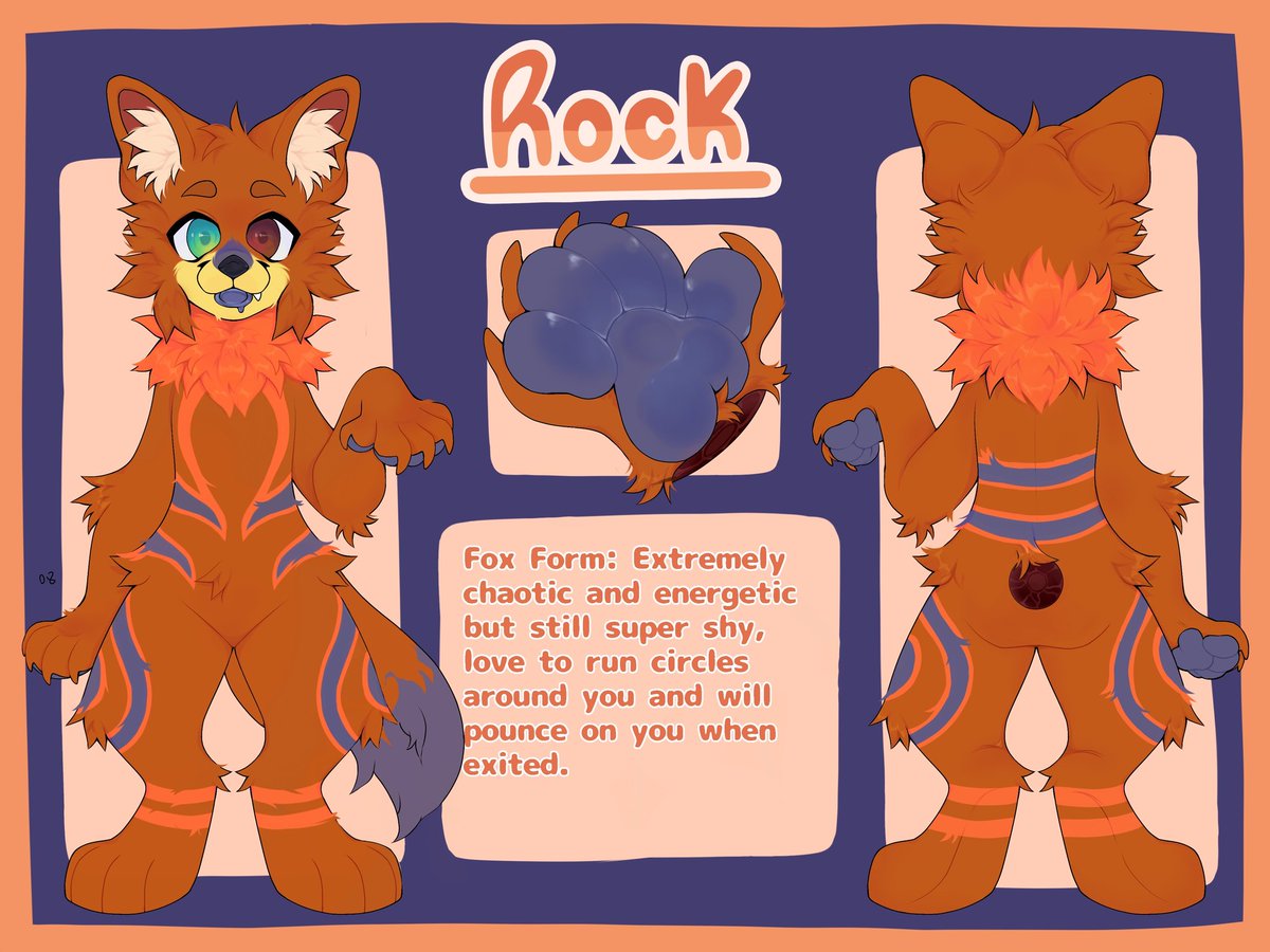 LoveBeingFilled's tweet photo. Just got art if my normal form for my sona!!
So far I have three of this forms done https://t.co/r7wLlHUs6U