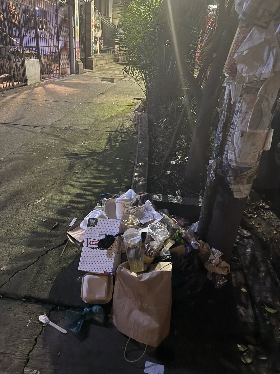 romanorte_9's tweet photo. cada fin de semana hay al menos un bazar sobre  Calle colima 184 y en el centro gallego Están junto a vecinos, no hay botes, venden comida y la gente deja basura. ¿Pueden al menos limpiar antes de cerrar? Por favor regulen esto—no es justo para los vecinos. ¡Gracias! https://t.co/9GfXxaSdxG