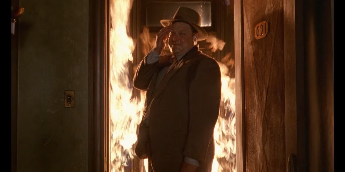 Self-Portrait (Egon Schiele, 1911)/Barton Fink (Coen Brothers, 1991)