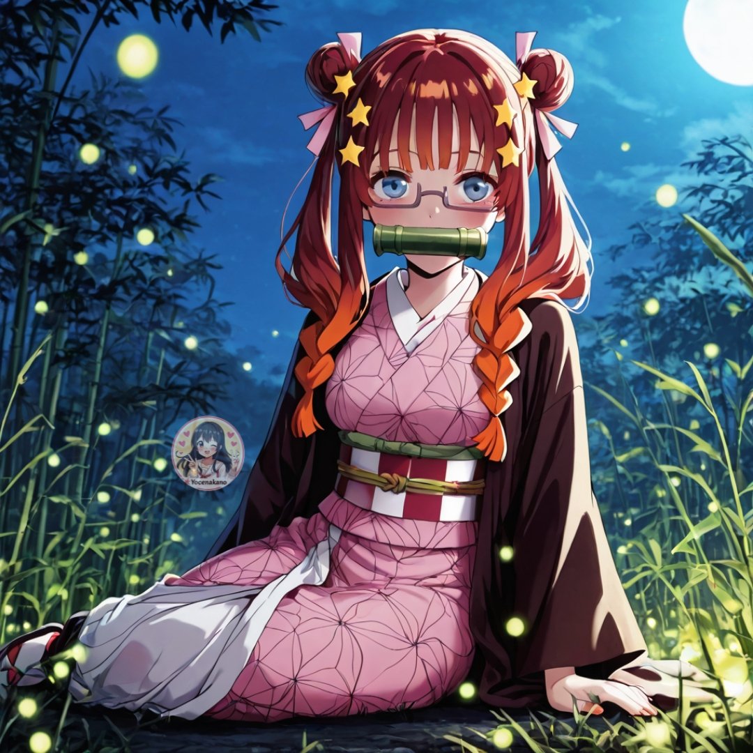 yocenakano's tweet image. #nakanoitsuki #marinkitagawa #sonobisquedollwakoiwosuru #QuintessentialQuintuplets #AiArt #cosplaynezuko #kamadonezuko
