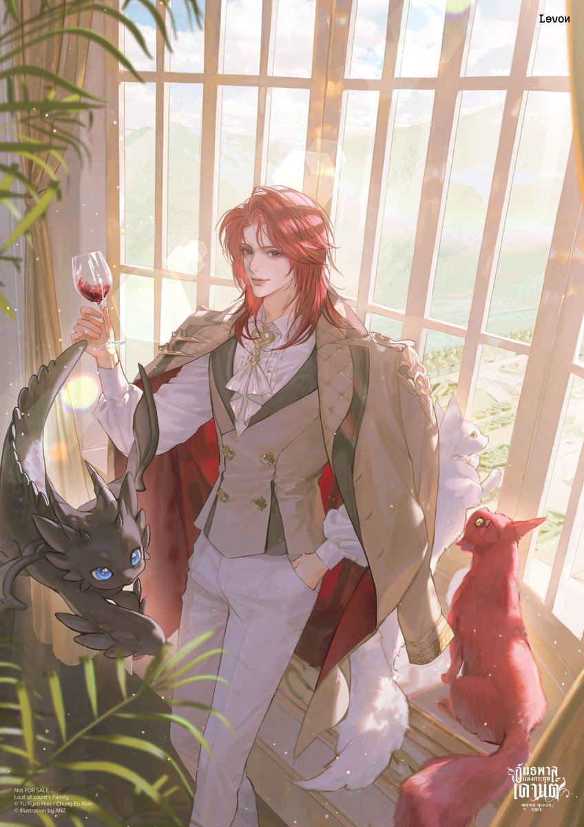 태국판 백작가의 망나니가 되었다 내부 일러스트 작업했습니다 ~!!