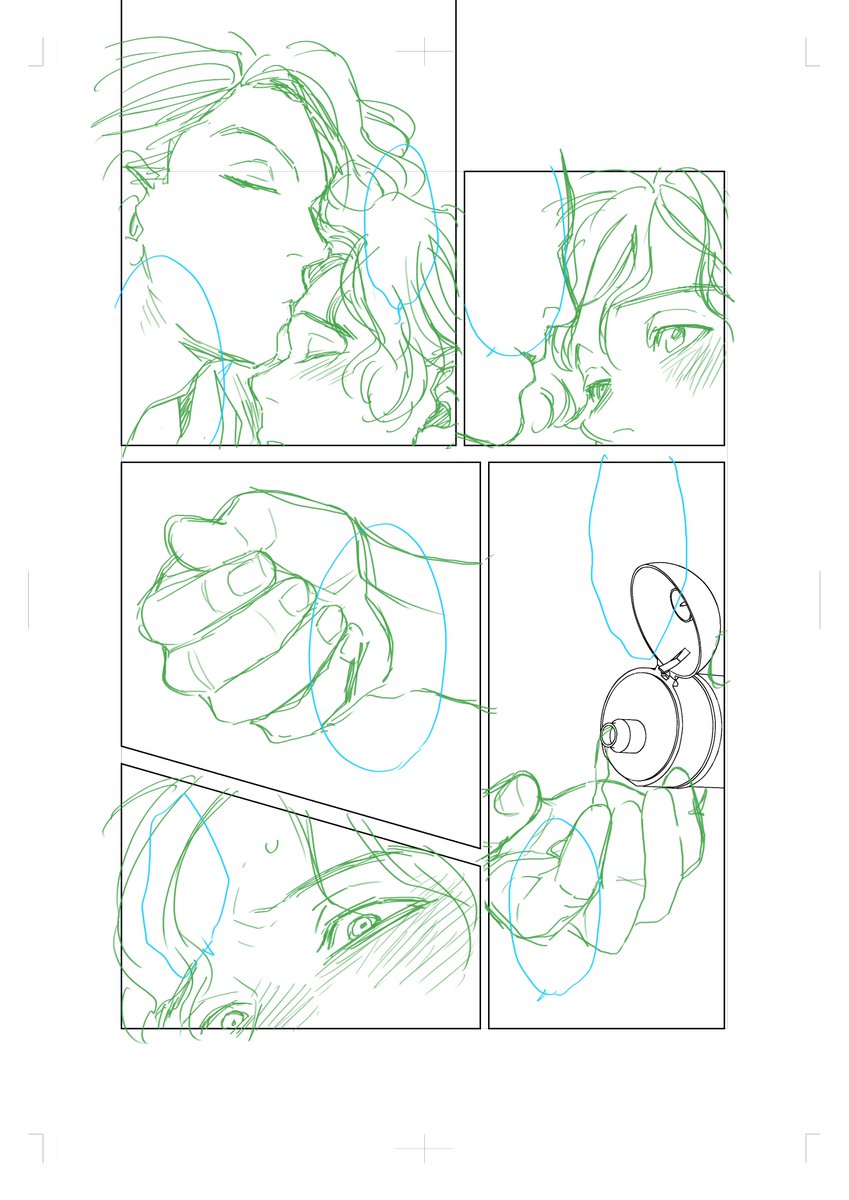 #つかの間の恋人
フォルダ整理してたら、第1話のゆきちゃんの下描きが出てきたので投下してみる⑯
完成稿も並べていきますので、比較して楽しんでみて下さいね