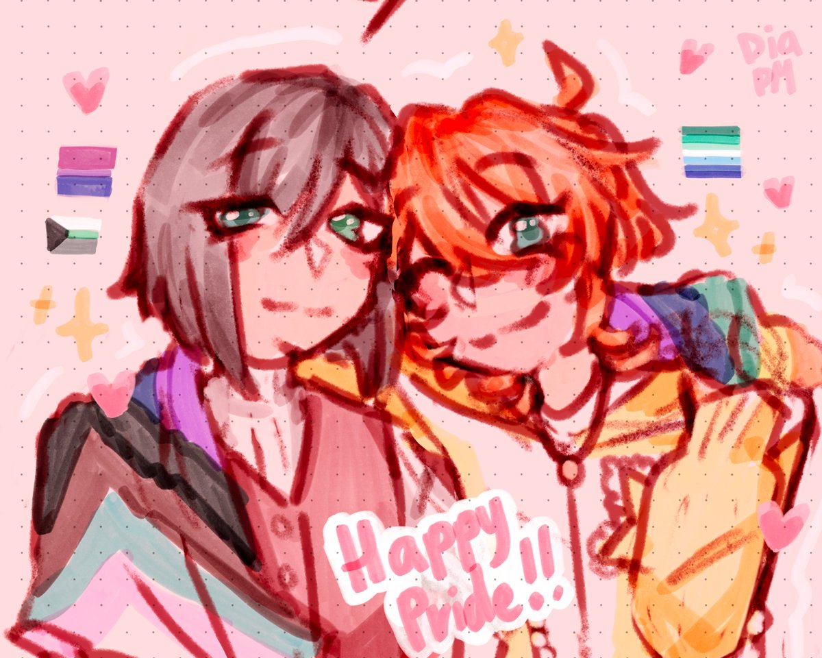 dia__pm's tweet photo. (really late) pride month art!!
#PikoLen #LenPiko https://t.co/rqfkTeNIl1
