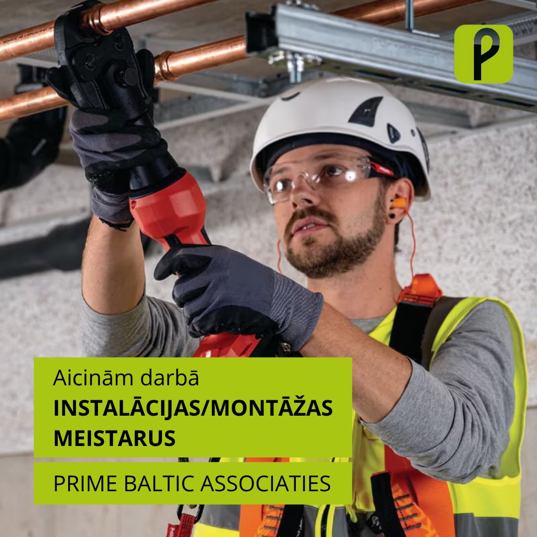 PRIME BALTIC ASSOCIATIES aicina darbā INSTALĀCIJAS/MONTĀŽAS MEISTARUS👨‍🏭

MĒS PIEDĀVĀJAM:
- Atalgojumu (bruto) no 1500 līdz 5000 EUR/mēnesī;
- Pielāgotas apmācību programmas un izaugsmes iespējas
- Un vēl...

Lasīt vairāk: ej.uz/b45r

#darbs, #teirdarbs, #vacances