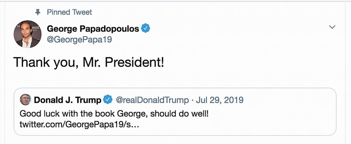 SimonaMangiante's tweet photo. The book did well indeed Mr President @realDonaldTrump ! And it is more relevant than ever. Thank you!
#deepstatetarget https://t.co/OsHpAZhPQV