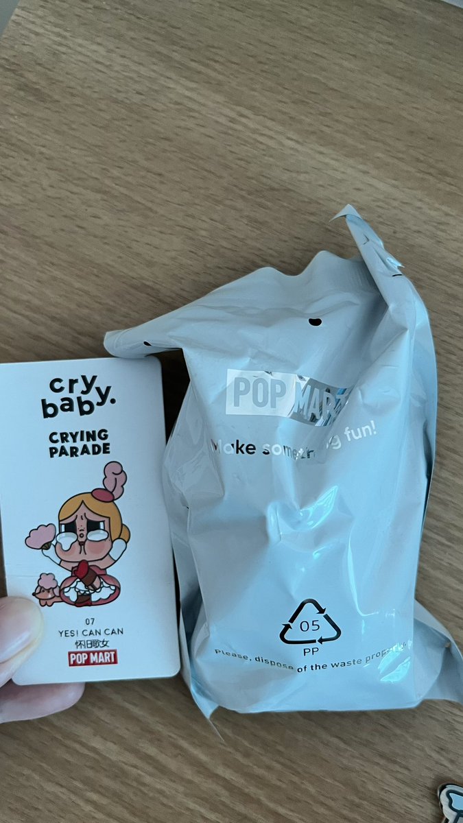 Stickers_circle's tweet image. ส่งต่อค่า ยังไม่แกะ 250฿

#POPMART #cryingforlove #crybabythailand #ส่งต่อ #ส่งต่อpopmart