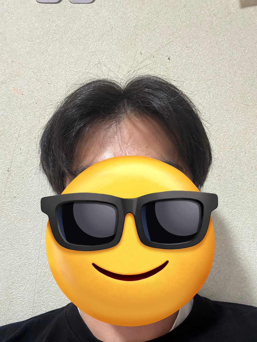 かみをきりました