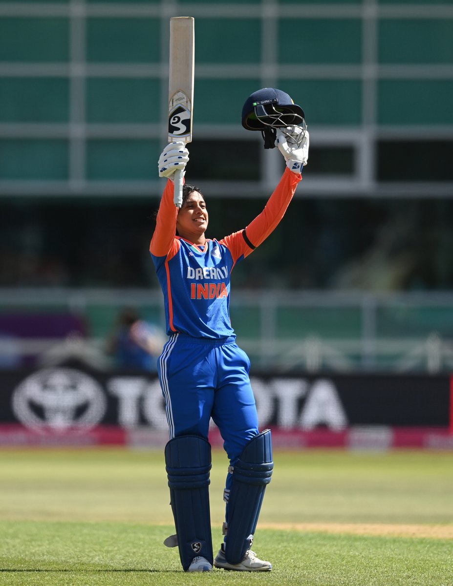 Well Played Queen Smriti Mandhana 
INDIA WON 🇮🇳♥️