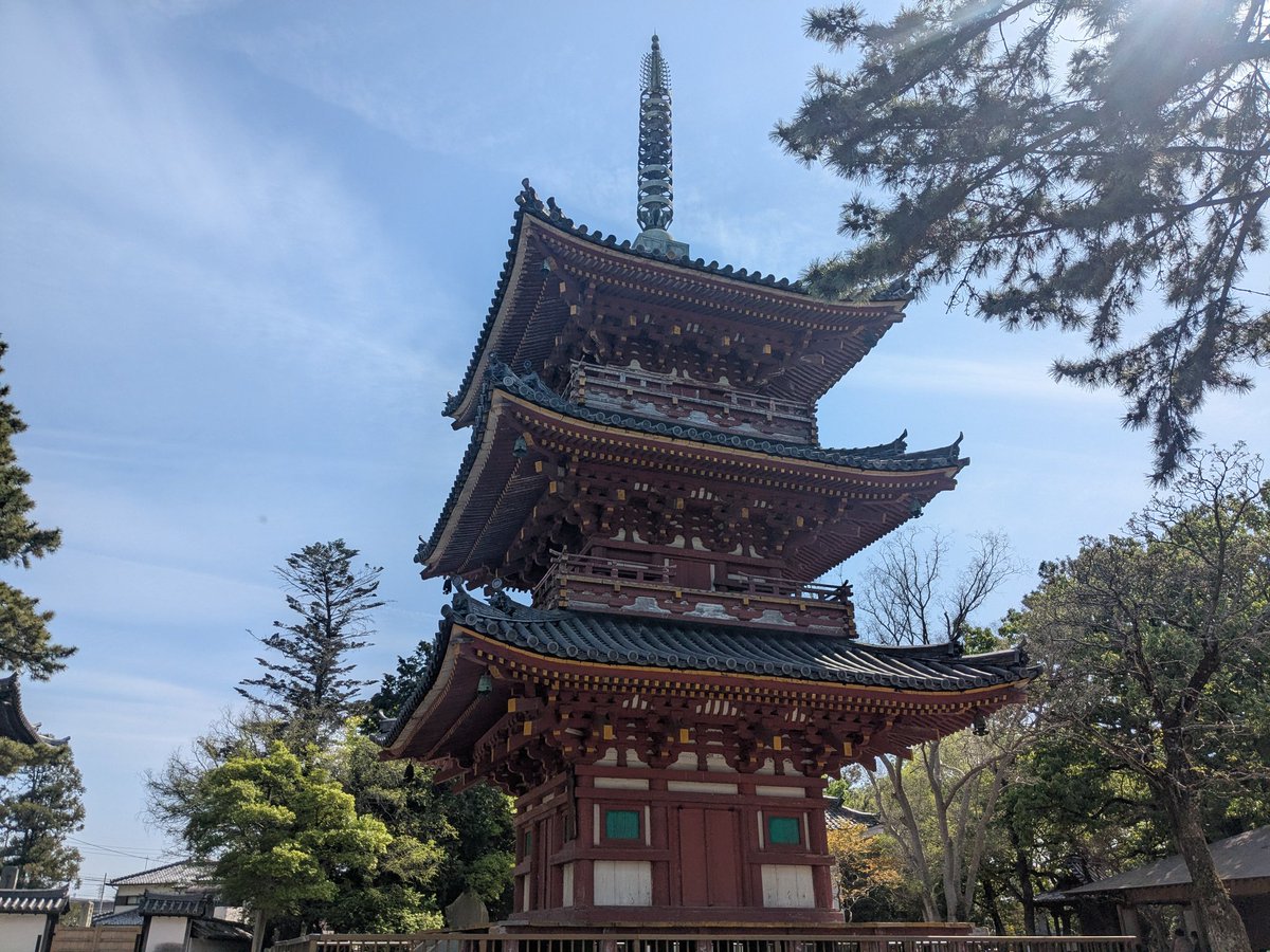 linlichun's tweet photo. 西国薬師四十九霊場　第二十二番　鶴林寺

4/27にお参りしました。

国宝、文化財が多くてちょっと驚きました。
聖徳太子と縁の深いお寺です。

#西国薬師四十九霊場 https://t.co/NXfqM3j5Ws