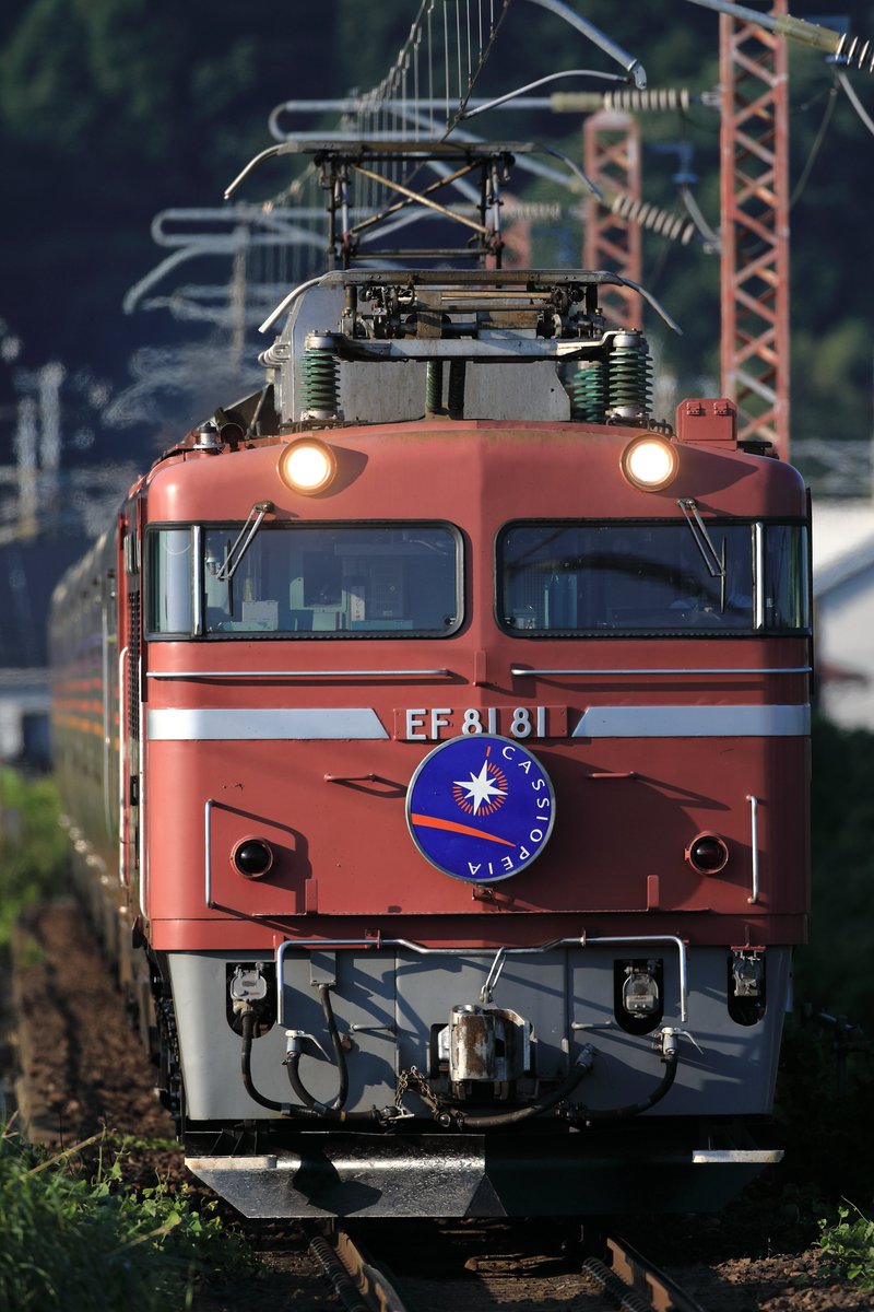 jnr1131's tweet photo. 9011ﾚ   EF81 81  カシオペア紀行仙台行き

ついに迎えた下りラストランの朝。元お召し機の快晴カットで締め括ることができました…！ https://t.co/QUjYCVcvBO