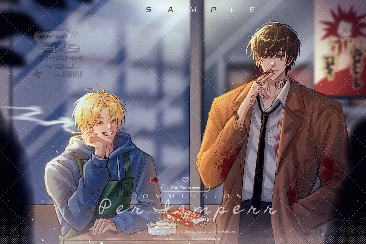 iampercms's tweet image. 🧸SAMPLE :
——————

• commission 
(Illustration by : iamperr )
——— Thank you 🎀✨
#iamperrCMS