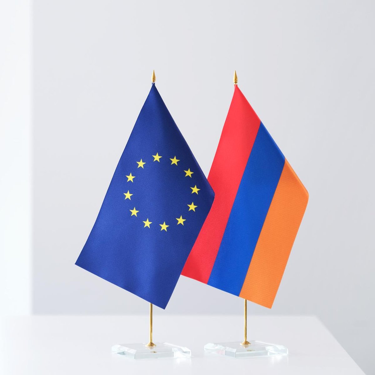 EUAmbArmenia's tweet photo. A very warm welcome to 🇦🇲  🇪🇺 HRVP @kajakallas!  Important discussions ahead with government, civil society, youth and visit to EUMA! #StrongerTogether #EU4Armenia https://t.co/mLCIYna7lf