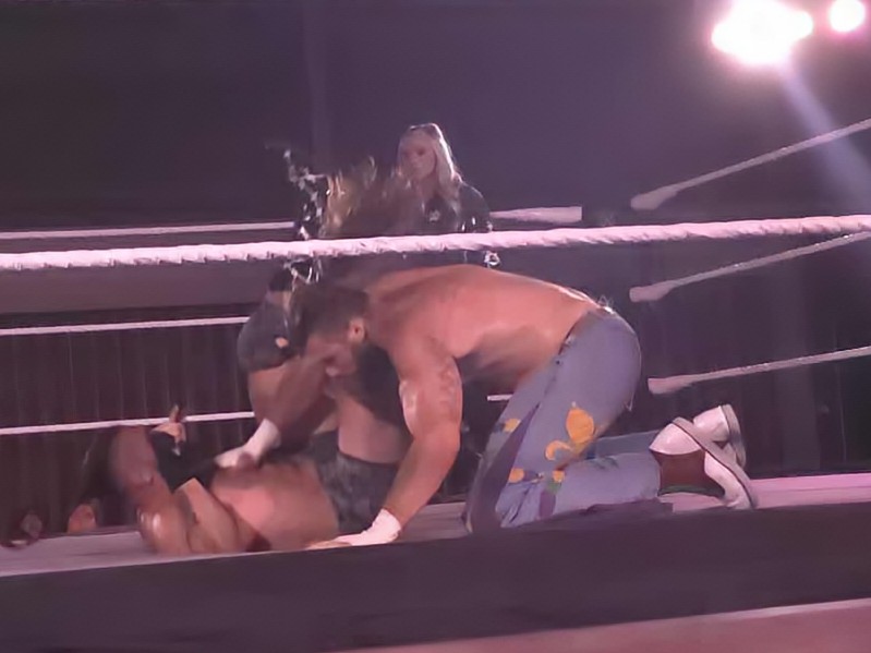 Carlos Stoneking (@carlosstoneking) on Twitter photo #nxtmelbourne #WWENXT <a href="/Drake_Morreaux/">Drake Morreaux</a> Big Man throwing down the boogie tonight. Look at that dropkick 👌 #nxtmelbourne #WWENXT <a href="/Drake_Morreaux/">Drake Morreaux</a> Big Man throwing down the boogie tonight. Look at that dropkick 👌