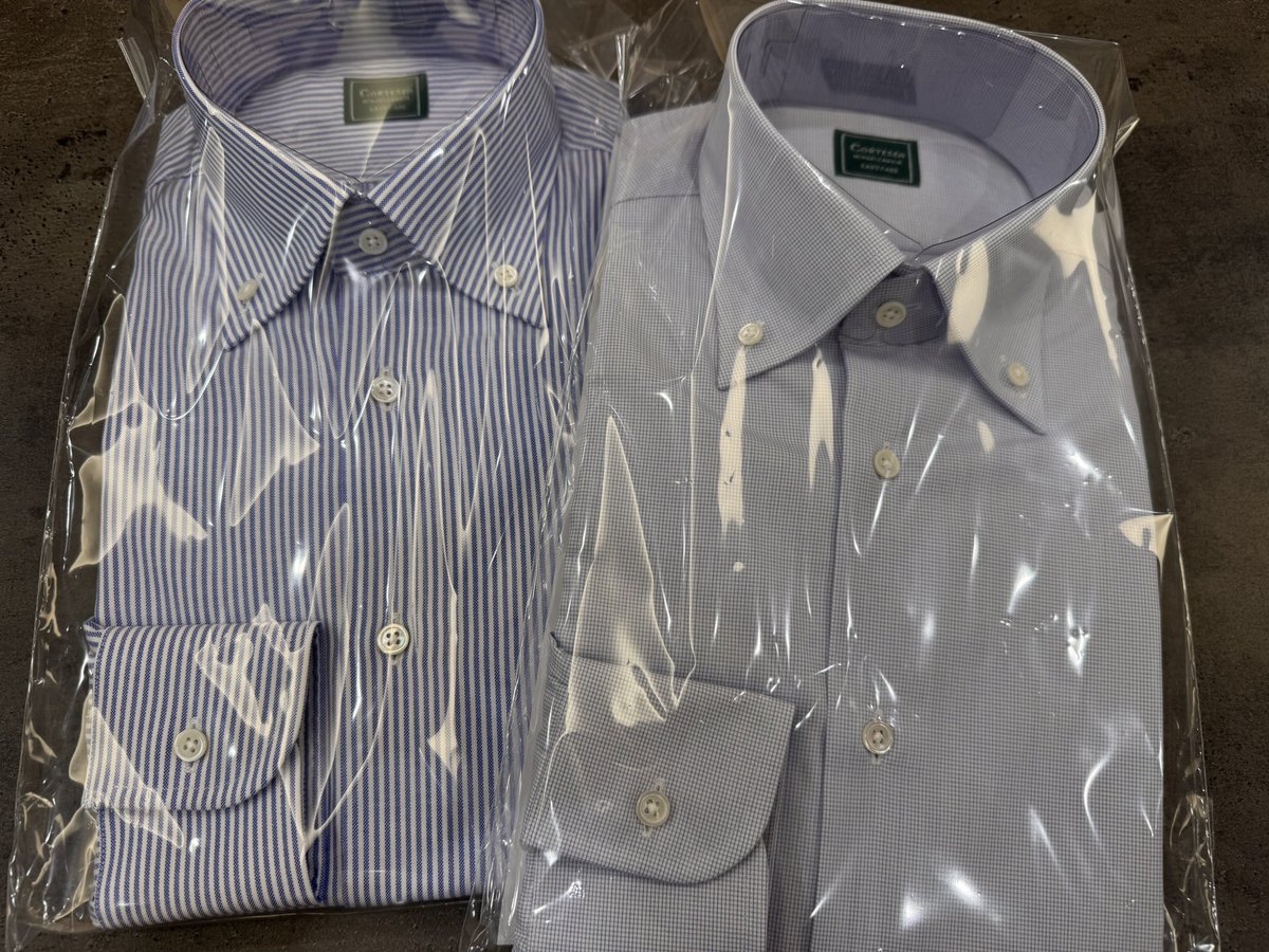 夏用の新メンバー！
いつもながらのコルテーゼさん
ストライプ久々だなぁ