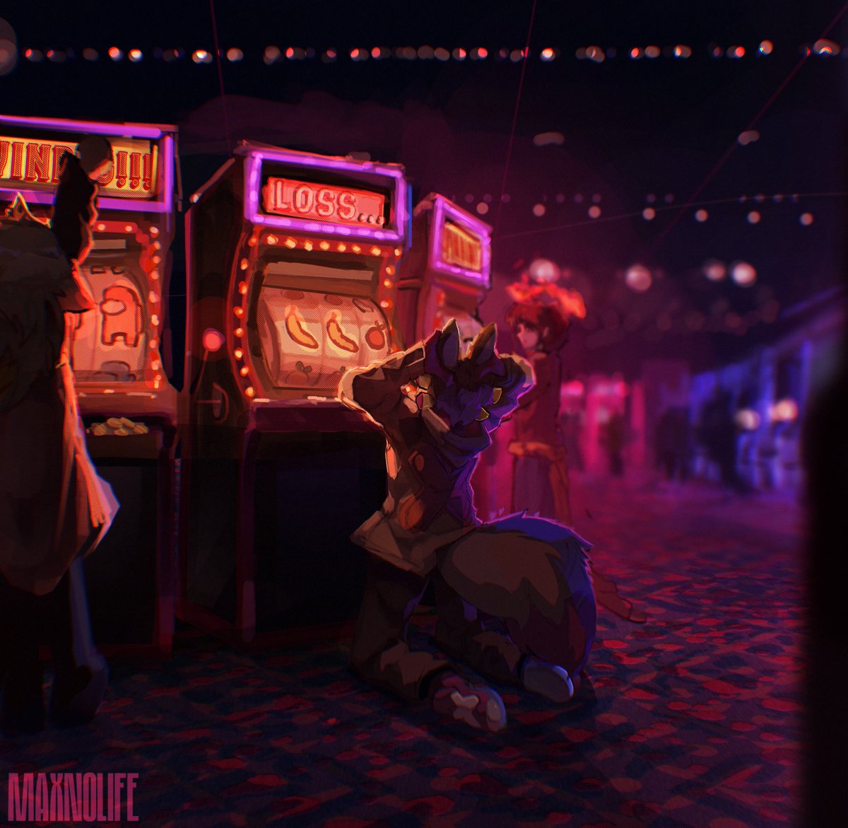 maxnolife_'s tweet image. Losing it all