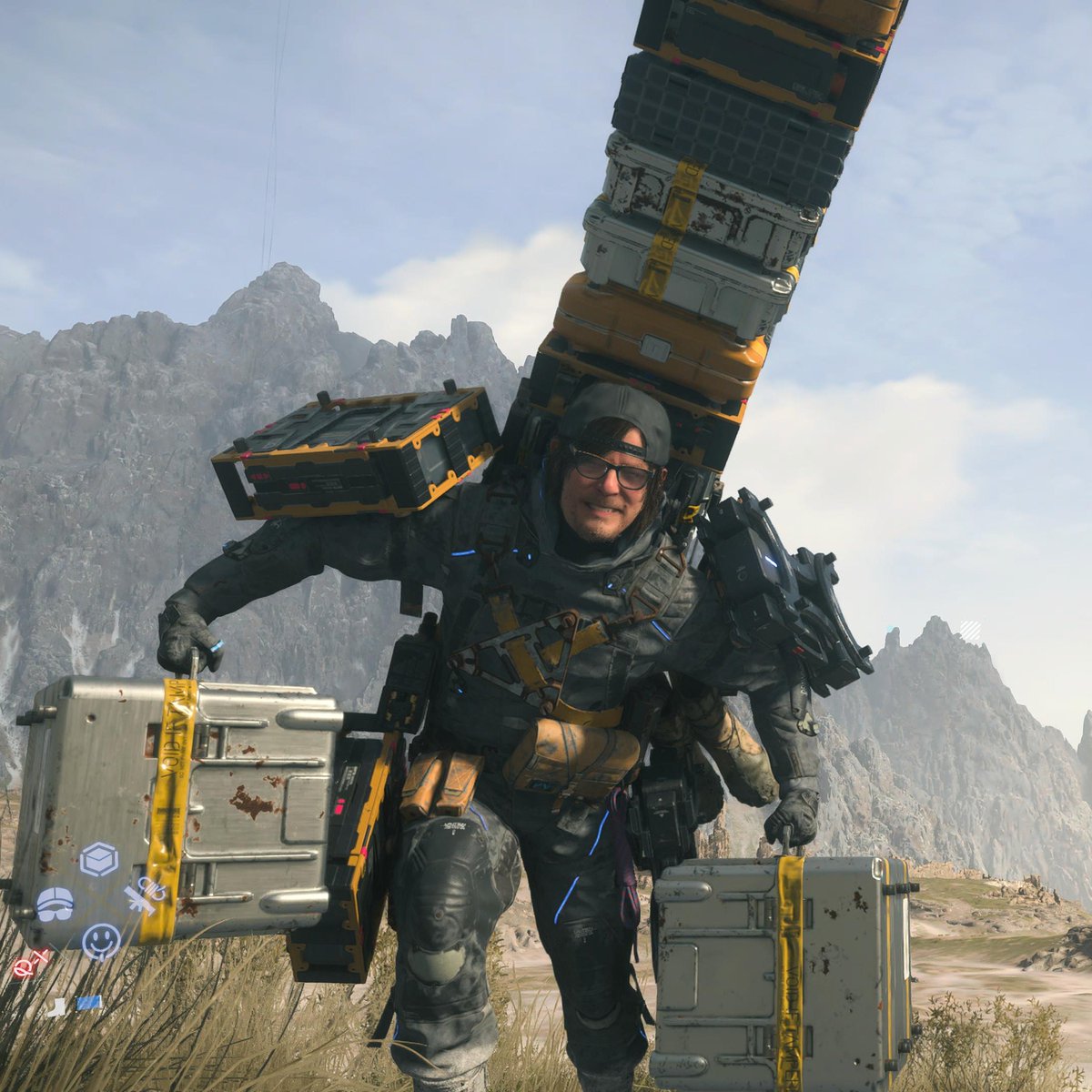 PrCat88's tweet image. What carrying all the groceries from the car to your house feels like. 😮💨
#DeathStranding2