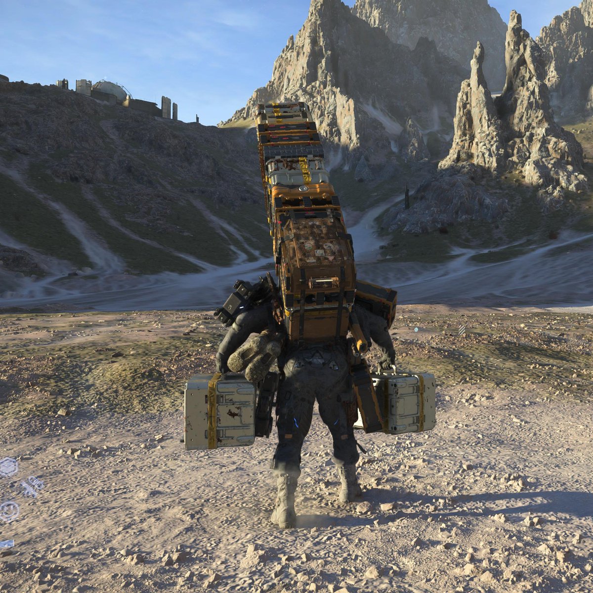PrCat88's tweet image. What carrying all the groceries from the car to your house feels like. 😮💨
#DeathStranding2