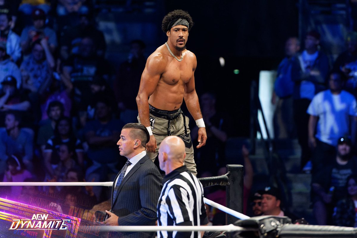 AYE OK LETS GO‼️Feelin hot right now! Got an opportunity this week on Dynamite I havent stopped thinkin about since I heard bout it. I been in a wrestling ring like everyday of the week, for months at this point. I’m ready af. #dojostatus 
ALL IN til ALL IN 
Yesssirrrrr #FYTB 
🚀