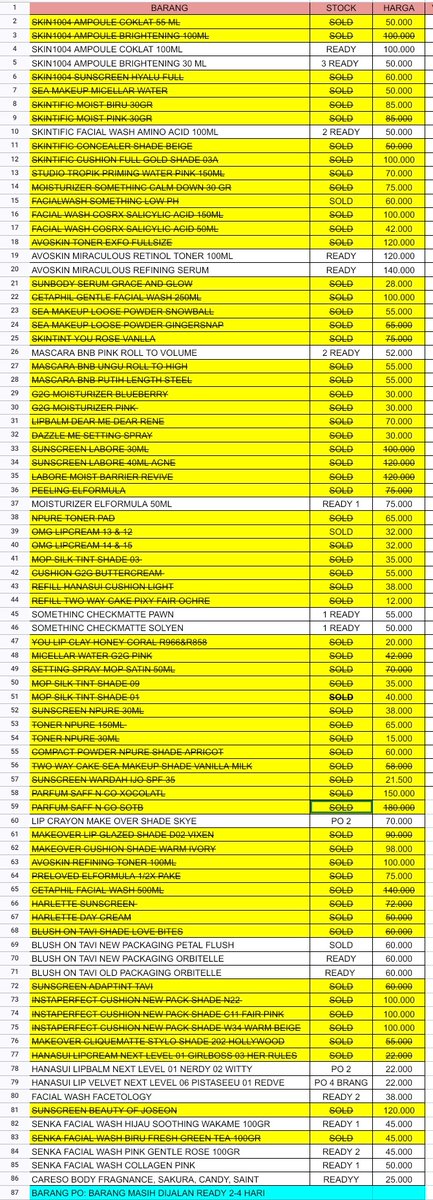 da| jual skincare makeup murah🤪🤍 tweet media