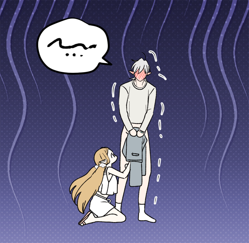 이런 컷 그릴 때 너무 즐거움☺️