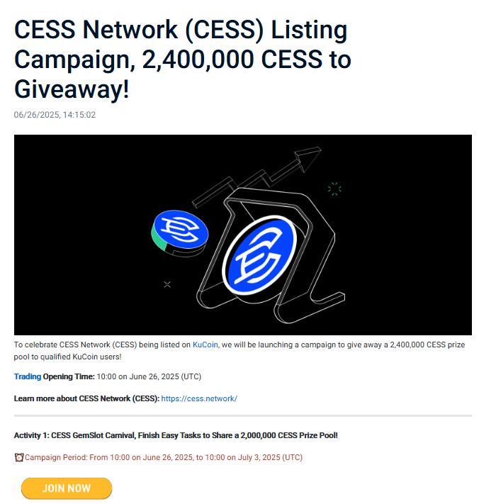 KielSebast86848's tweet photo. If you’re not stacking $CESS while the campaign’s live, you’re fading free gains.

$GRT $BR $DOT $BRIL $PENGU $SUI $VAIX $FET $ICP $ONDO https://t.co/Z1tZByyMwj