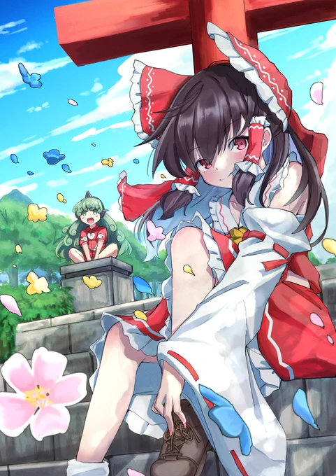 楽園の巫女 #東方Project