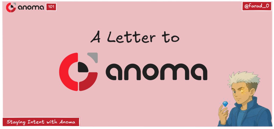 farad_0's tweet image. Dear @anoma team,

I’m writing this to express my genuine admiration for the path you are taking.

In a space filled with teams building slightly faster roads, you chose to step back and design a unified blueprint for the entire city. 

The courage to rethink everything from…